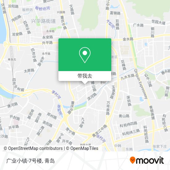 广业小镇-7号楼地图