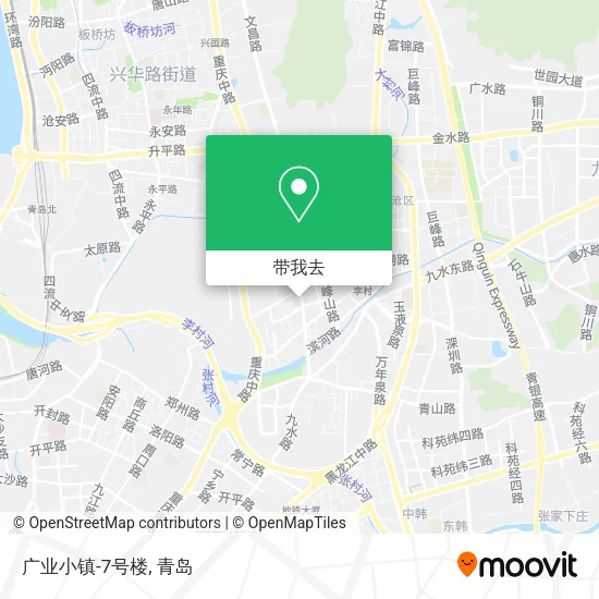 广业小镇-7号楼地图