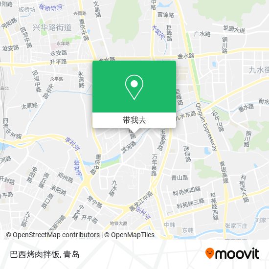 巴西烤肉拌饭地图