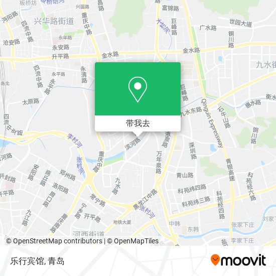 乐行宾馆地图