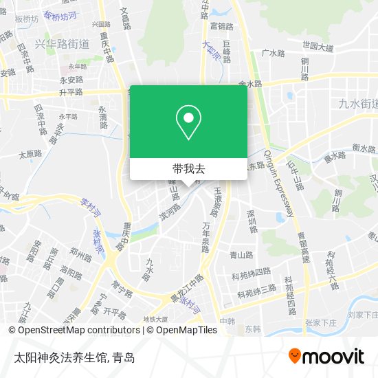 太阳神灸法养生馆地图