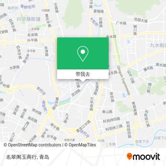 名翠阁玉商行地图