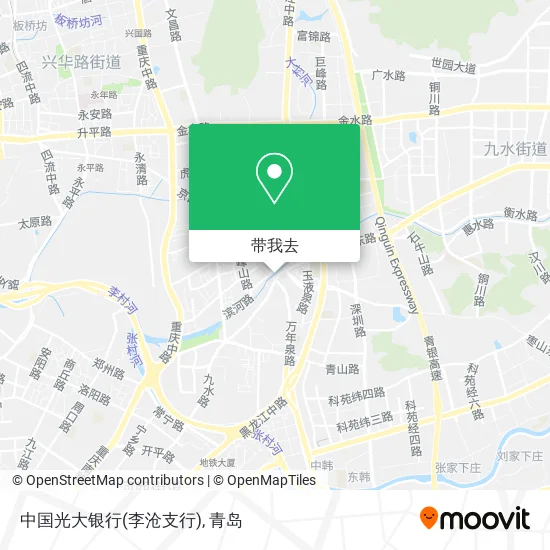中国光大银行(李沧支行)地图