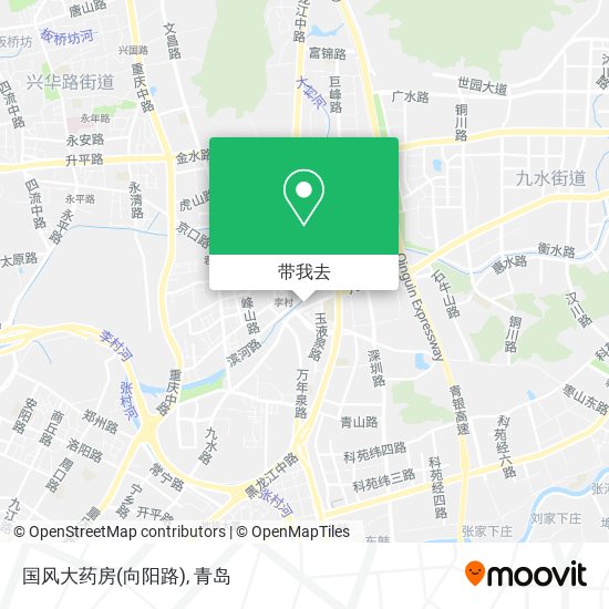 国风大药房(向阳路)地图