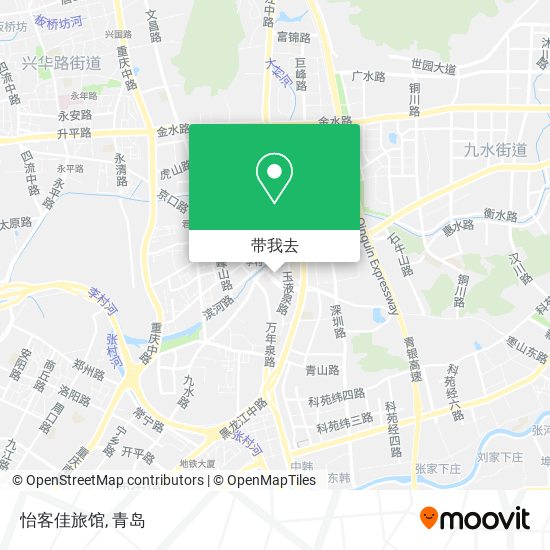 怡客佳旅馆地图