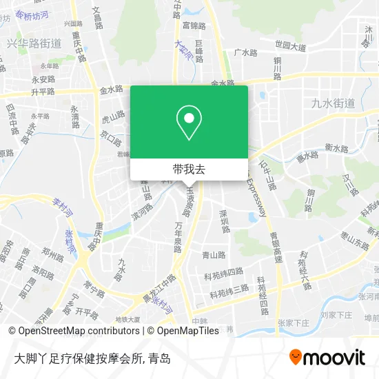 大脚丫足疗保健按摩会所地图