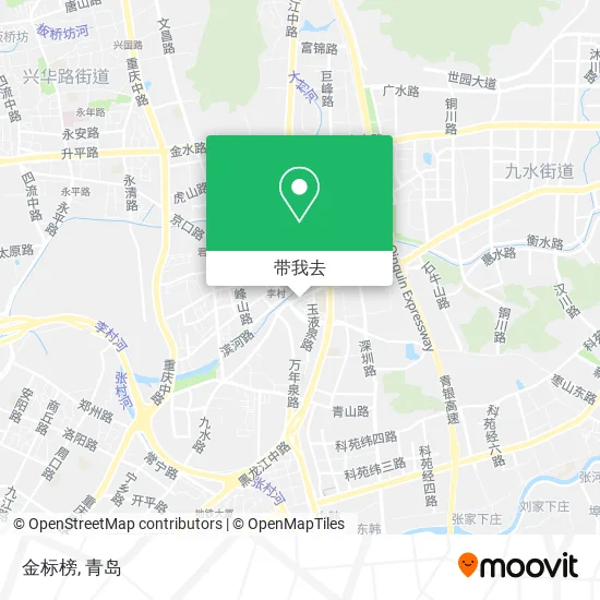 金标榜地图