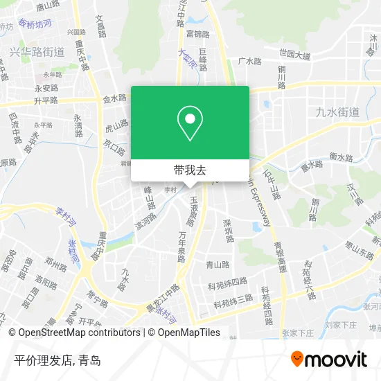 平价理发店地图