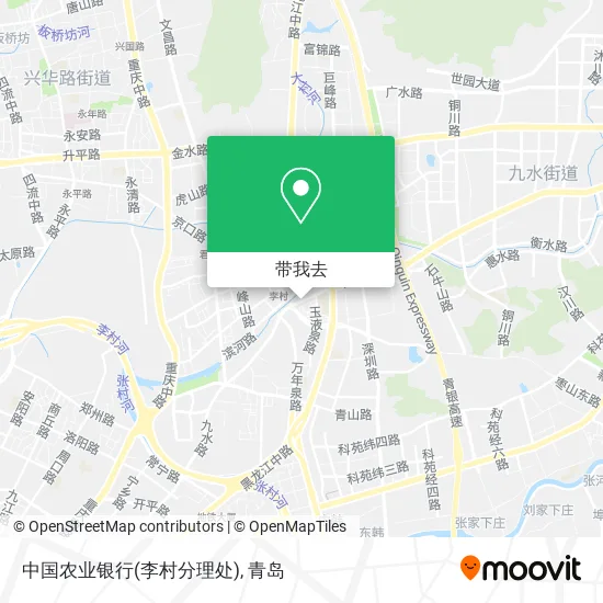 中国农业银行(李村分理处)地图