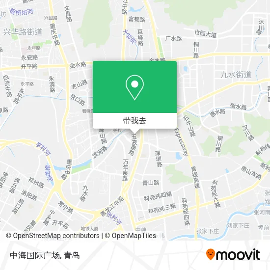 中海国际广场地图