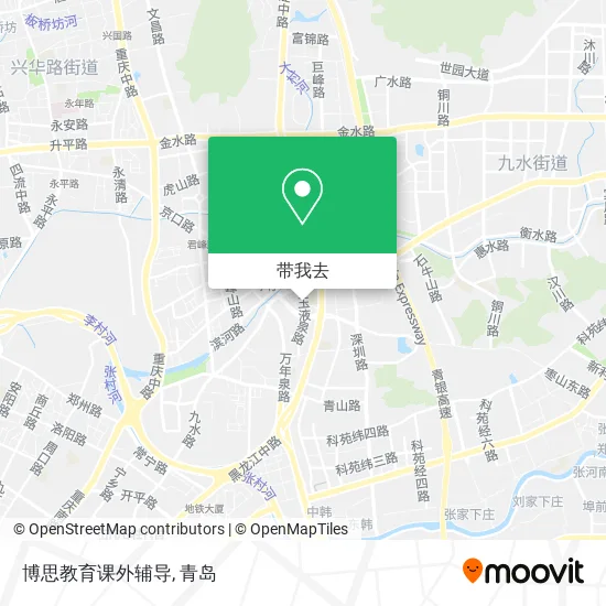 博思教育课外辅导地图