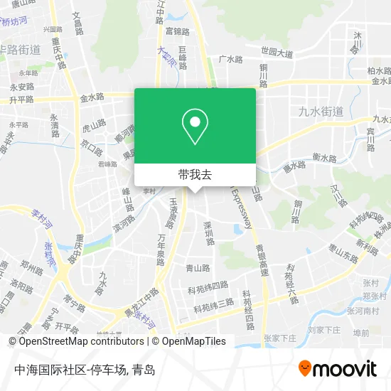 中海国际社区-停车场地图