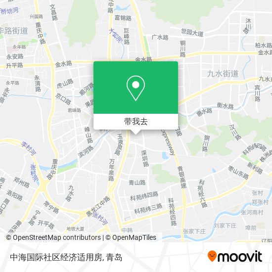 中海国际社区经济适用房地图