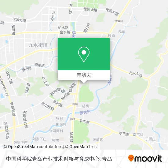 中国科学院青岛产业技术创新与育成中心地图