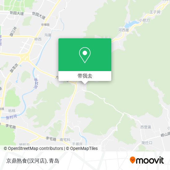京鼎熟食(汉河店)地图