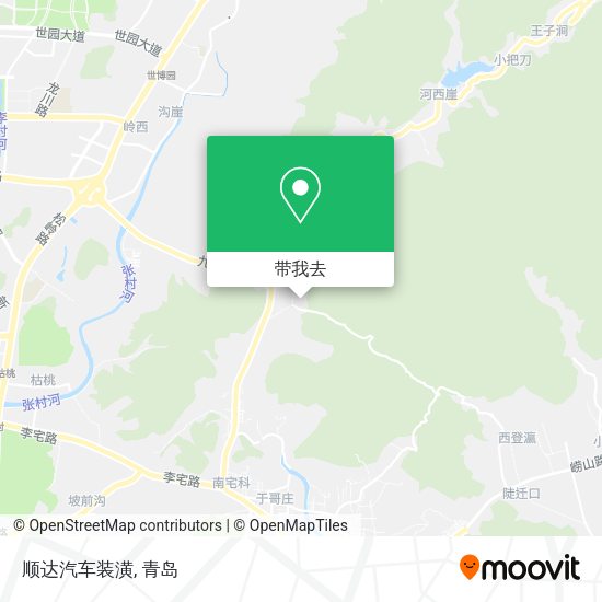 顺达汽车装潢地图