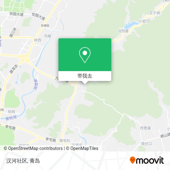 汉河社区地图