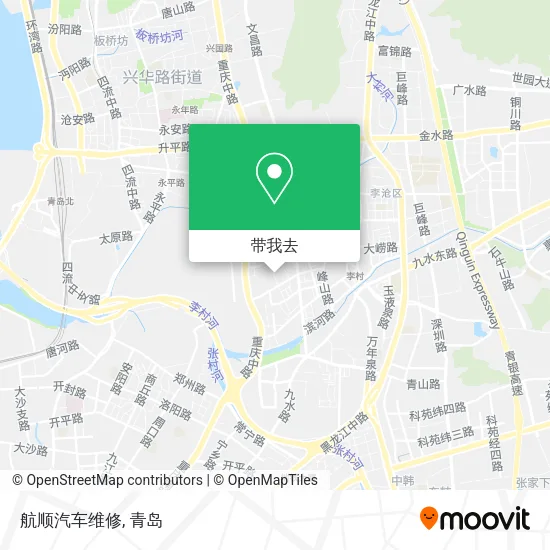 航顺汽车维修地图