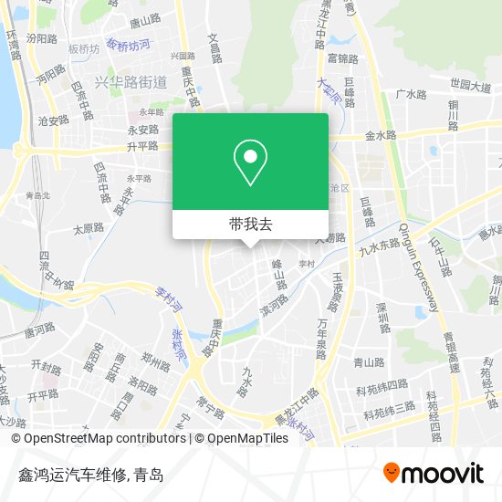 鑫鸿运汽车维修地图