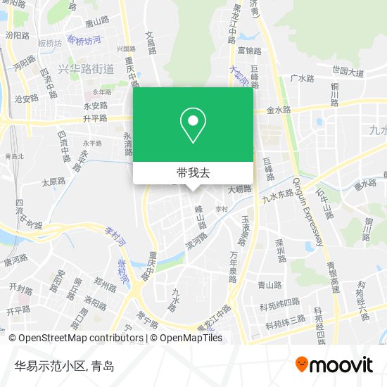华易示范小区地图