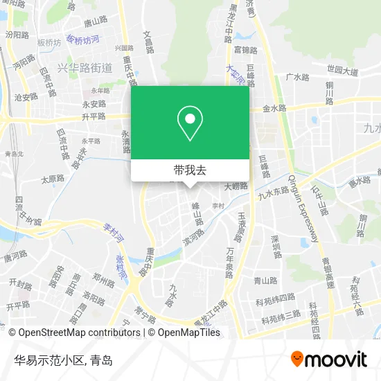 华易示范小区地图