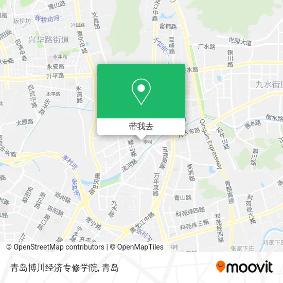 青岛博川经济专修学院地图