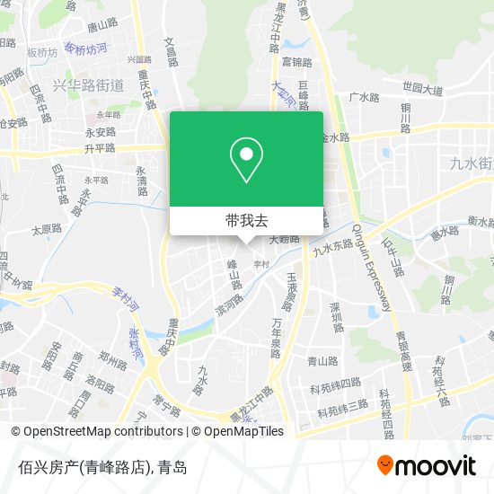 佰兴房产(青峰路店)地图