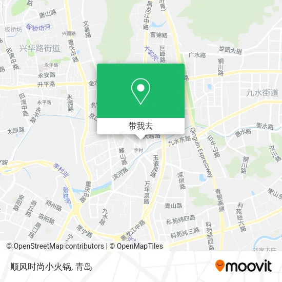 顺风时尚小火锅地图