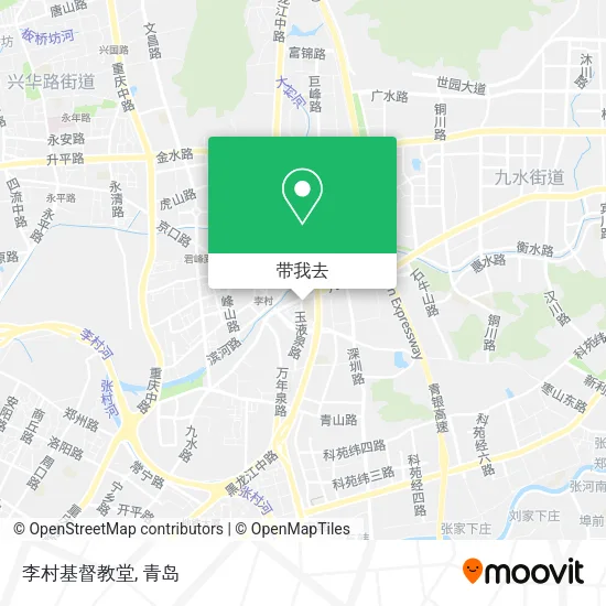 李村基督教堂地图