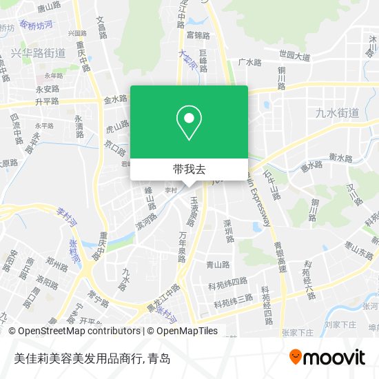 美佳莉美容美发用品商行地图