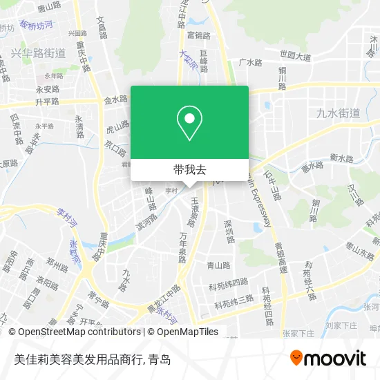 美佳莉美容美发用品商行地图