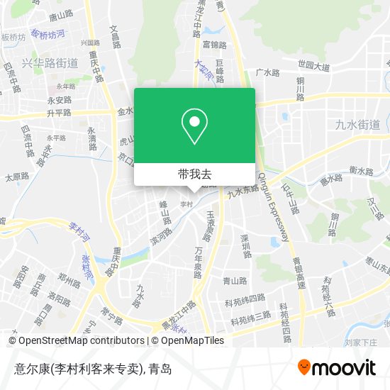 意尔康(李村利客来专卖)地图