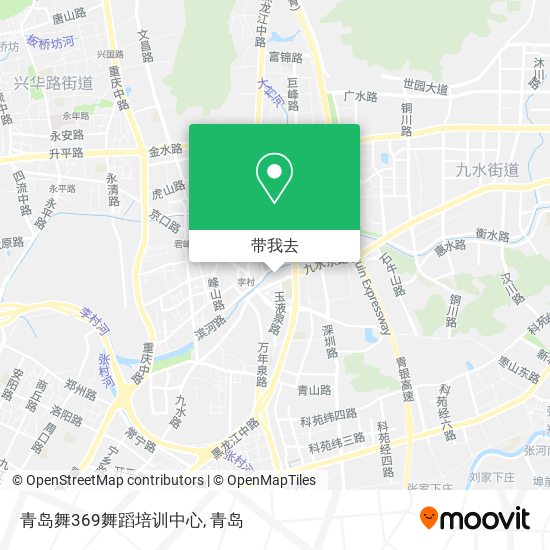 青岛舞369舞蹈培训中心地图