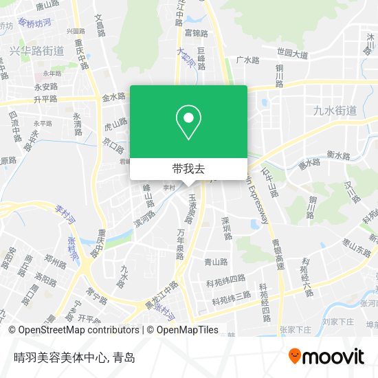 晴羽美容美体中心地图