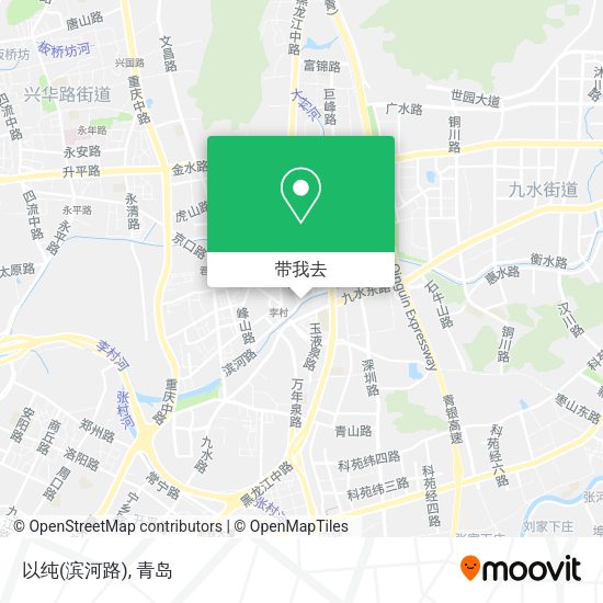 以纯(滨河路)地图