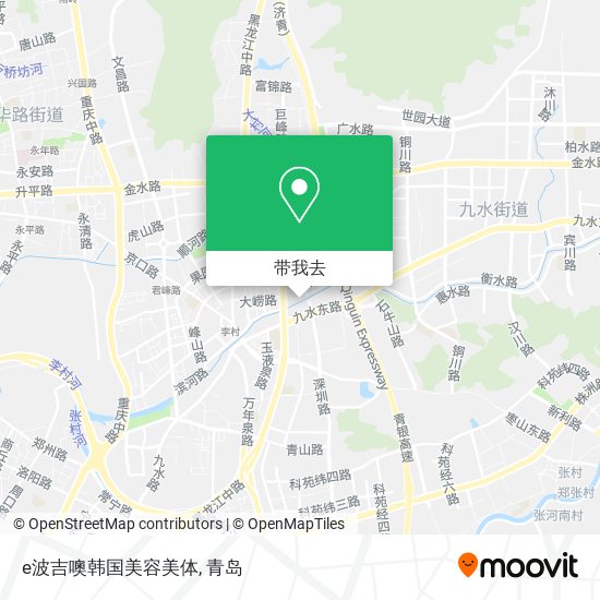 e波吉噢韩国美容美体地图