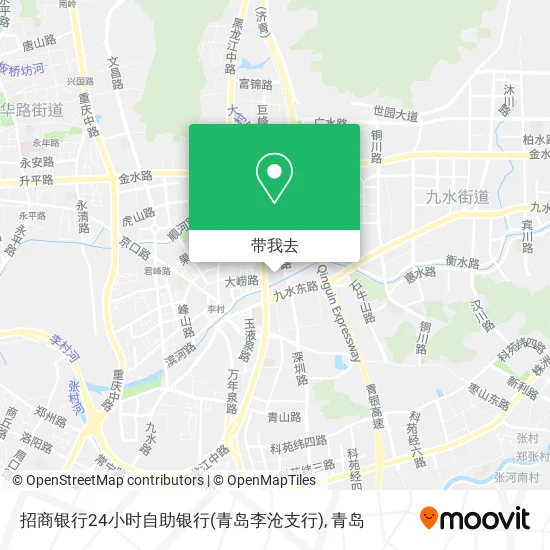 招商银行24小时自助银行(青岛李沧支行)地图