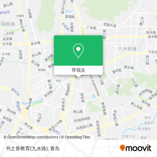 书之香教育(九水路)地图