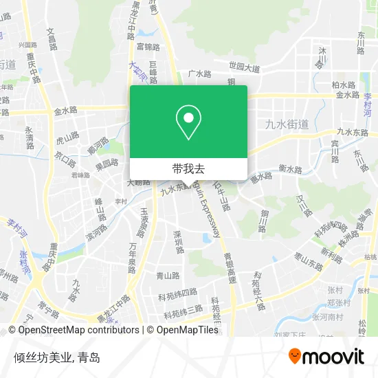 倾丝坊美业地图