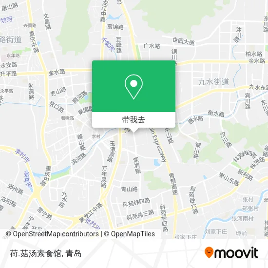 荷.菇汤素食馆地图