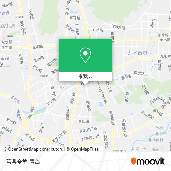 莒县全羊地图
