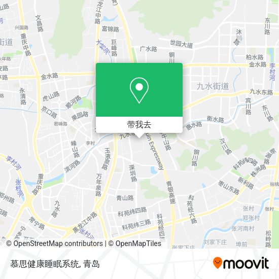 慕思健康睡眠系统地图