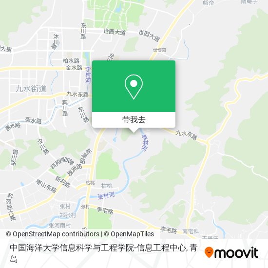 中国海洋大学信息科学与工程学院-信息工程中心地图