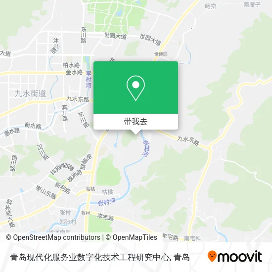 青岛现代化服务业数字化技术工程研究中心地图
