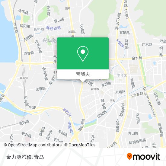 金力源汽修地图