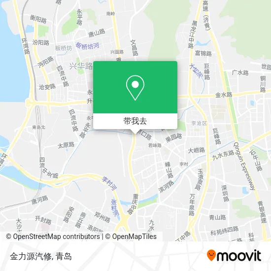 金力源汽修地图