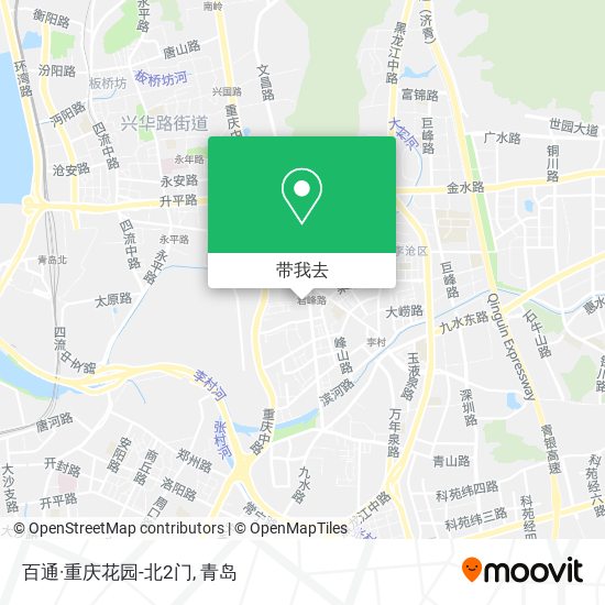 百通·重庆花园-北2门地图