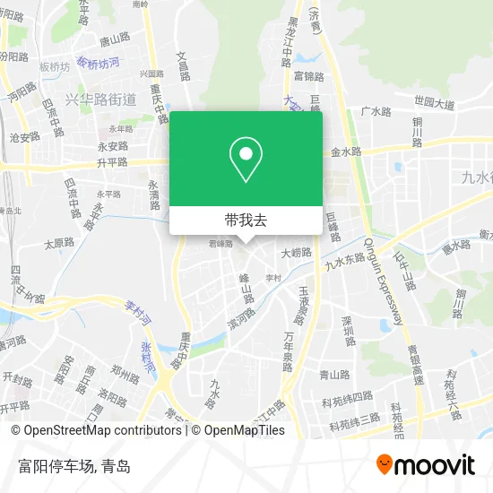 富阳停车场地图