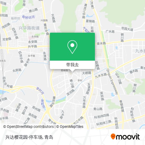 兴达樱花园-停车场地图