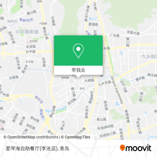 爱琴海自助餐厅(李沧店)地图